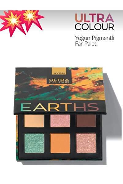 AVON ULTURA COLOUR EARTHS 9 LU FAR PALET DI