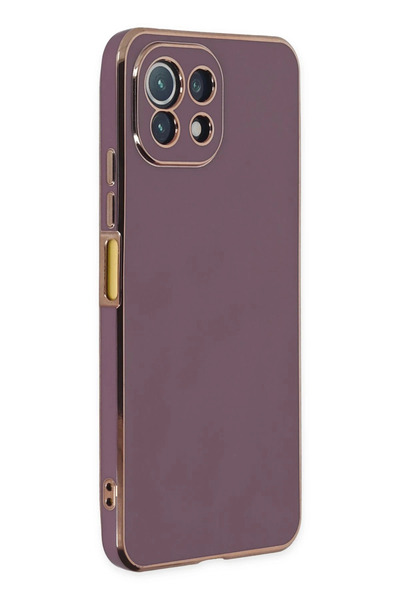 NewFace حافظة سيليكون فوليت لهاتف شاومي مي 11 لايت (141944) - أرجواني