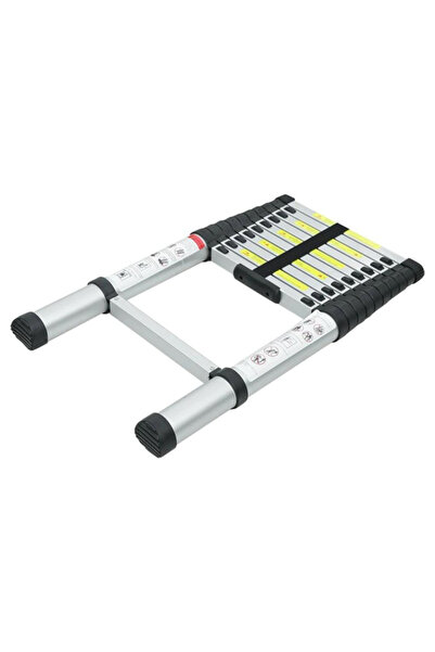CARDİLİFE Teleskopik Alüminyum Merdiven 2.9 mt 10 Basamaklı