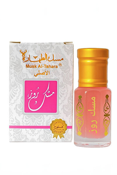 MUSK AL TAHARA Rose Misk 6 ml "orijinal" Zarif Ve Romantik Bir Gül Kokusu Sunarak Çiçeksi Bir Hs Verir
