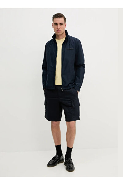 Armani Exchange Siyah Erkek Normal Bel Regular Fit Chino Şort XM000150 AF11882 UB001 ŞORT