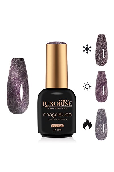 LUXORISE Oja semipermanentă MAGNETICA - ThermoCharm, Truffle Twilight 10ml