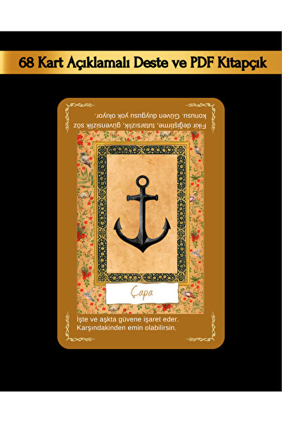 Tarot Serüveni Açıklamalı Katina Destesi İzmir Büyücülerinin Sırları Kart Anlamları Üzerinde Yazılı Deste