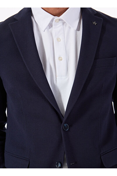 ALTINYILDIZ CLASSICS Altınyıldız Classics Slim Fit Lacivert Erkek Ceket ACE004252185_LAC