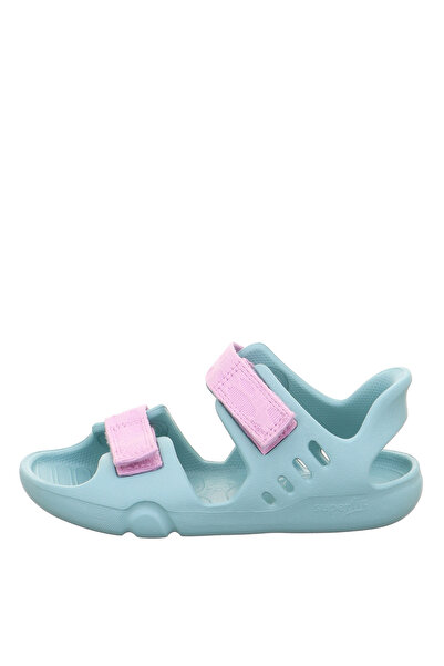 Superfit Green Girl's Flat Sandals