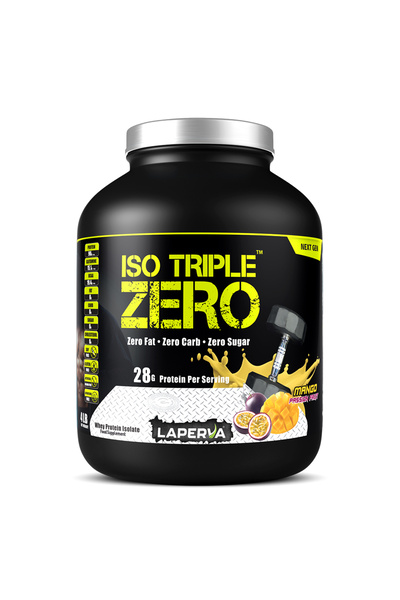 Laperva Iso Triple Zero Next Generation Whey Protein, Mango Passion Fruit, 4 LB
