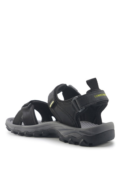 lumberjack Černé pánské ploché sandály Laggun