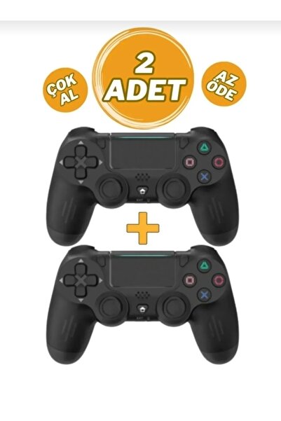 GLRTech PS4 Joystick Tablet Telefon Pc PS 4 Uyumlu Titreşimli Oyun Kolu 2 Adet.