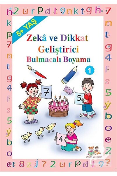 Uysal Yayınevi 5+ Years Old Intelligence Development Puzzle Coloring 1 (Code:...