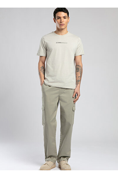 Lee Cooper Round Neck Stone Men's T-Shirt 252 Lcm 242020 Elvis Stone