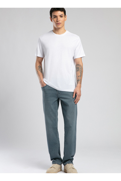 Lee Cooper Round Neck White Men's T-Shirt 252 Lcm 242005 Gael White