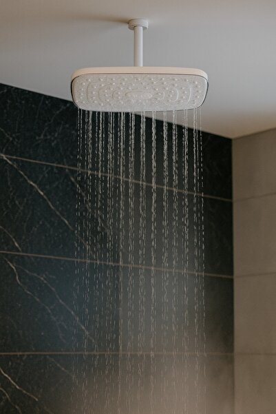 HESANIT ABS Shower Head Oval 30x18cm White