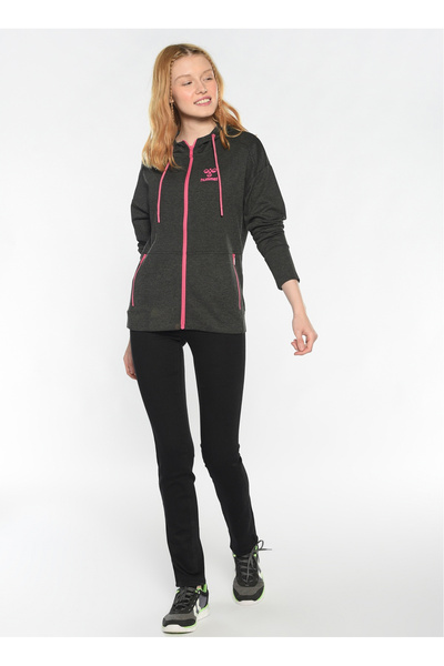 hummel Kadın Spor Sweatshirt - Hmlcamile Zip Hoodie