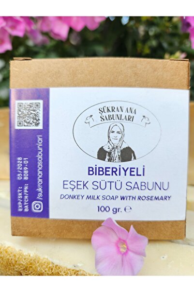 Şükran Ana Biberiyeli Eşek Sütü Sabunu
