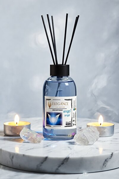 Elegance vip Perfume Angel – Tatlı ve Büyüleyici Dokunuş Reed Diffuser Bambu Çubuklu Oda Kokusu (55 ml)