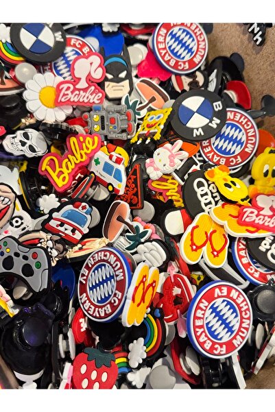 Crocs Terlik Süsü 6 Adet Tüm Terlikler Uyumlu ( Karışık Gönderim)