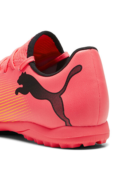 Puma 10772603 FUTURE 7 PLAY TT Sunset Gl Pembe Erkek Futbol Ayakkabısı