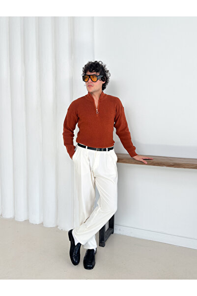 YONEZ MODA سترة تريكو نصف سحاب موديل سالونيك