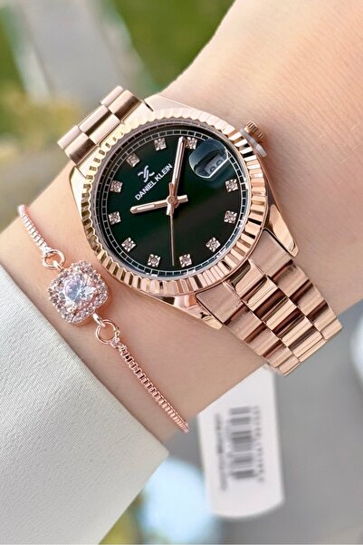 Daniel Klein Rose Renk 33 Mm Kadın Kol Saati ve Bileklik