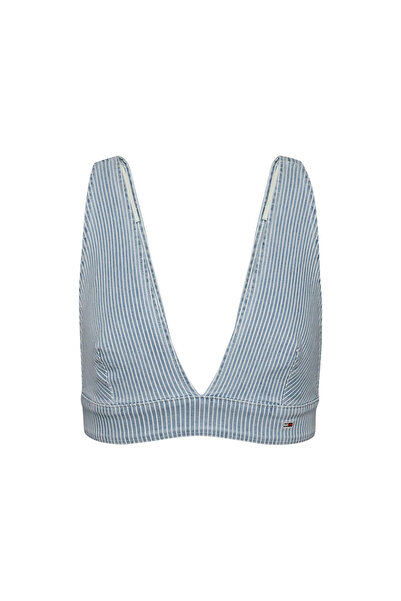 Tommy Jeans Yuvarlak Yaka İndigo Kadın Büstiyer DW0DW203621A5