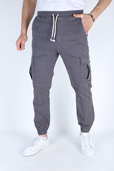 VIKUNYA Ανδρικό παντελόνι Cargo από βαμβακερό καμουφλάζ, ρυθμιζόμενη μέση, ελαστικό κάλυμμα πόδι, άνετο