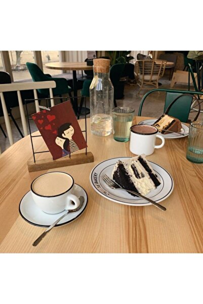 Tiydem Masaüstü Fotoğraf Ve Not Standı 24x28 Cm. Siyah Renk