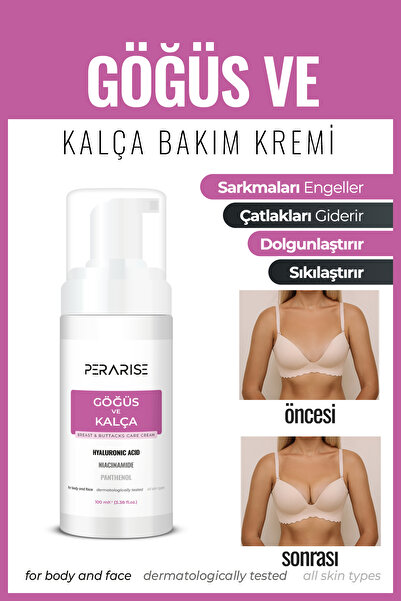PeraRise Göğüs Kalça Dikleştirici Dolgunlaştırıcı Sıkılaştırıcı Çatlak.giderici Koruma Bakım Kremi