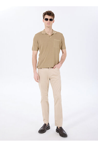 FABRIKA COMFORT Normal Bel Normal Paça Bej Erkek Chino Pantolon FC5SM-PNT 2570