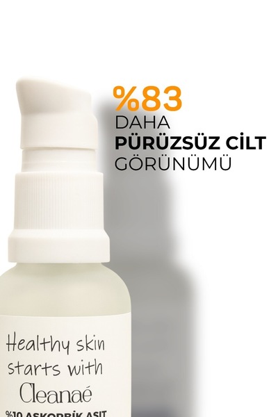 Cleanaé Vitamin C Brightening and Tone Equalizing Facial Serum 30 ml 10% Ascorbic Acid 0.5% Ferulic Acid