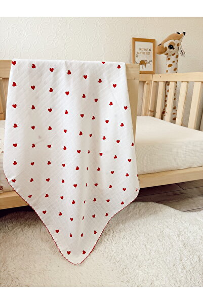 Cloudy بطانية موسلين متعددة الأغراض 109- متوسطة الحجم 80×90 سم للأطفال والرضع...