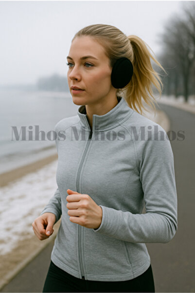 Mihos Unisex Nape Type Polar Black Ear Warmer