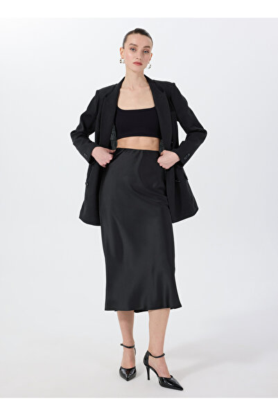 Fabrika Relaxed Siyah Kadın Ceket F5SL-CKT0019