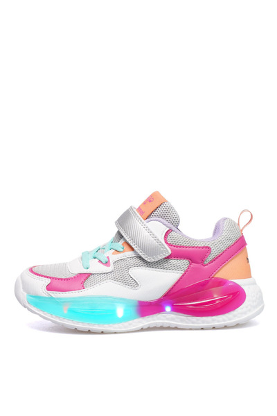 hummel Beyaz - Pembe Kız Çocuk Koşu Ayakkabısı 900712-9007-HML FREDA JR.