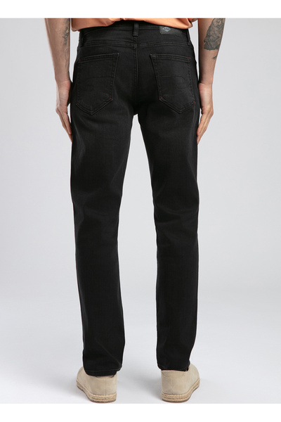 Lee Cooper Ανδρικό τζιν παντελόνι Normal Waist Slim Straight 252 LCM 121001 JAGGER AKERMAN VENOM