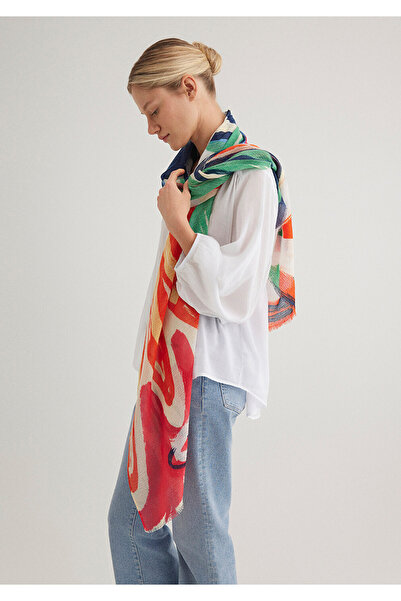 Mavi Nyomtatott kendő modellszám: 1912945 -71758