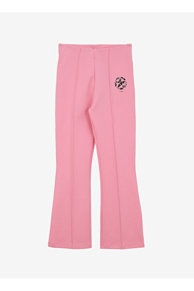 Jeep İspanyol Paça Pembe Kız Çocuk Eşofman Altı J5SG-EA7859