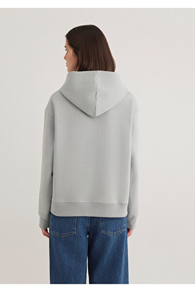 Mavi Šedá mikina s kapucí- 1s10191-70093