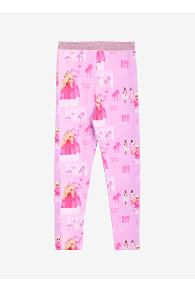 Barbie Çok Renkli Kız Çocuk Tayt BRB5SG-TYT6001