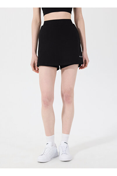 Discovery Expedition Siyah Kadın Şort Etek D5SL-SHT3536