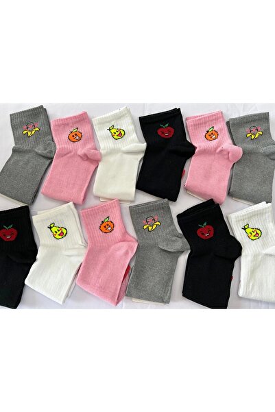 İBT МОДЕРНИ ПЪСТЪРНИ ПАМУЧНИ ЧОРАПИ С ДЕСЕРТ, 8 ЧИФТА