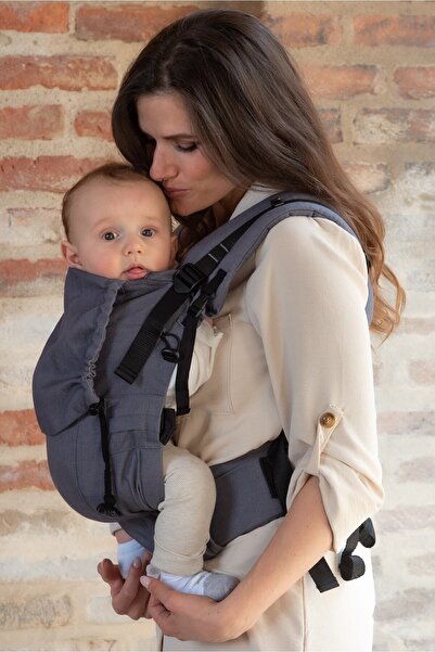 Huggyberry Softy Baby Carrier -antrasit
