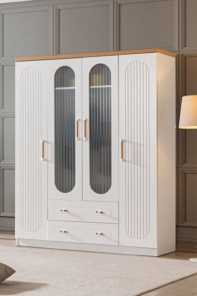 Setay Gardırop, Vita Bohem 4 Kapaklı Çekmeceli Dolap