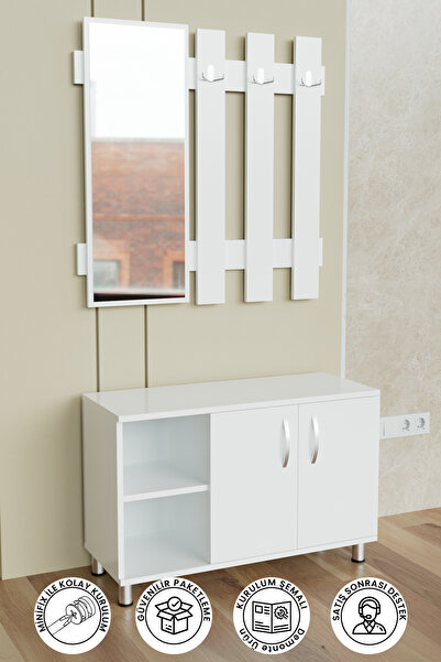 Hediyeler Kapında "Alçin" Ayakkabılık ve Askılık & Portmanto