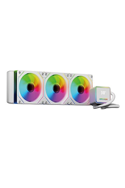 Archon FORZA-360 360mm A-RGB Fanlı Cpu Soğutucu Sıvı Soğutma Sistemi İşlemci ...