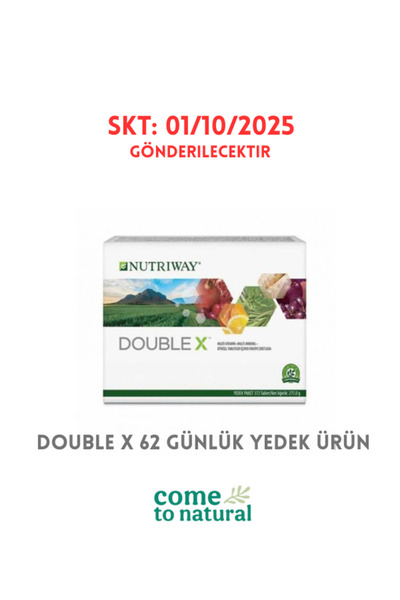 AMWAY NUTRIWAY Double X Yedek Paket (62 günlük yedek ürün) Nutriway