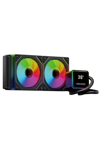 Archon FORZA-240 240mm A-RGB Fanlı Cpu Soğutucu Sıvı Soğutma Sistemi İşlemci ...