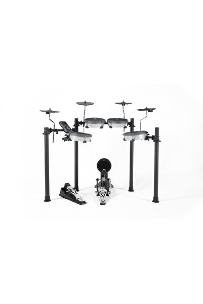 Roq Qdrum 7 Parça Elektro Davul (Gümüş)