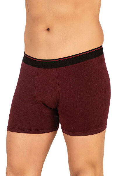 Kompedan Boxeri elastici din bumbac modal premium pentru bărbați |   Roșu Cla...