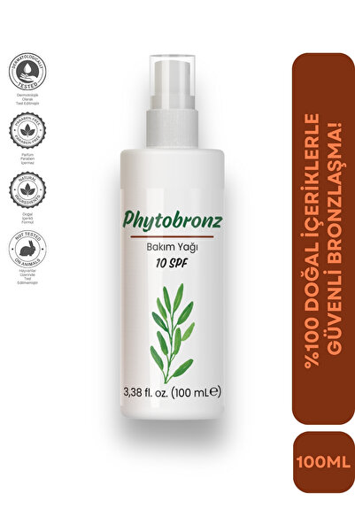 Naturaren Phytobronz Bronzlaştırıcı Bakım Yağı 10 SPF 100ml