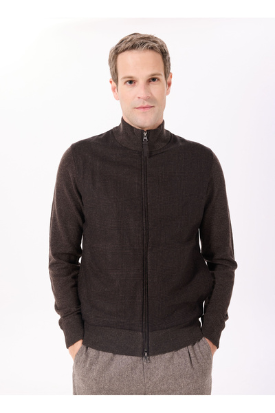 Hackett Slim Fit Koyu Kahve Erkek Ceket HM703256